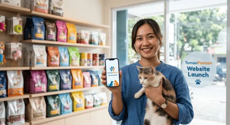 Akhirnya Rilis! TemanPiaraan Hadir Sebagai Solusi Cepat Temukan Petshop & Klinik Hewan Terdekat