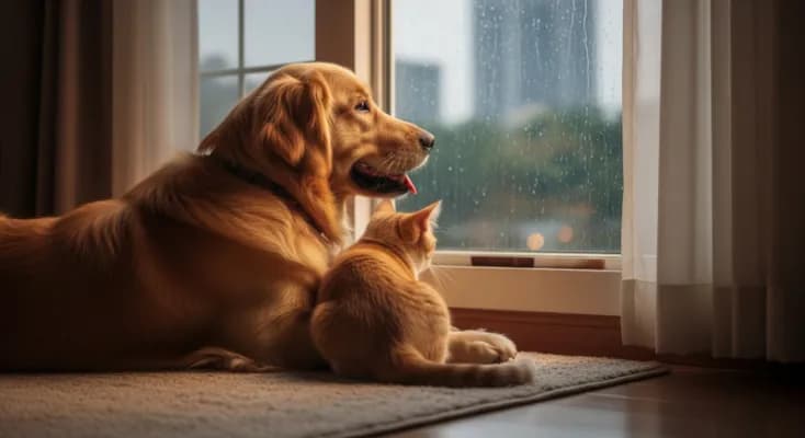 Siaga Musim Hujan: Tips Simpel Biar Anabul Nggak Gampang Sakit dan Tetap Happy!